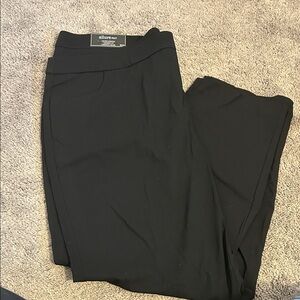 Alfred Dunner  Black Stretch Ponte Knit Trousers